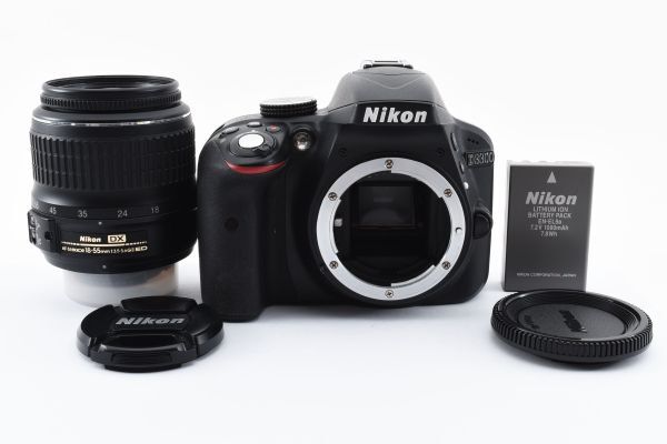 #r157★実用品★ Nikon ニコン D3300 AF-S 18-55mm VR