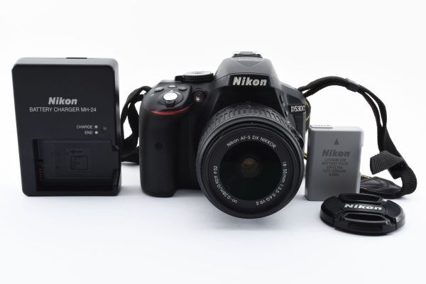 #r167★極上美品★ Nikon ニコン D5300 AF-S 18-55mm VRII レンズキット