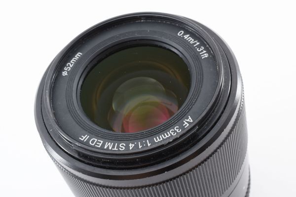 #r230★実用品★ VILTROX ビルトロックス AF 33mm F1.4 STM ED IF 富士フイルム Xマウントの画像10