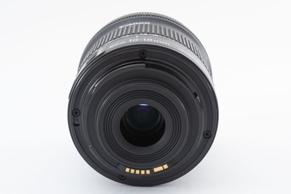 #s21★極上美品★ Canon キヤノン EF-S 10-18mm F4.5-5.6 IS STMの画像6