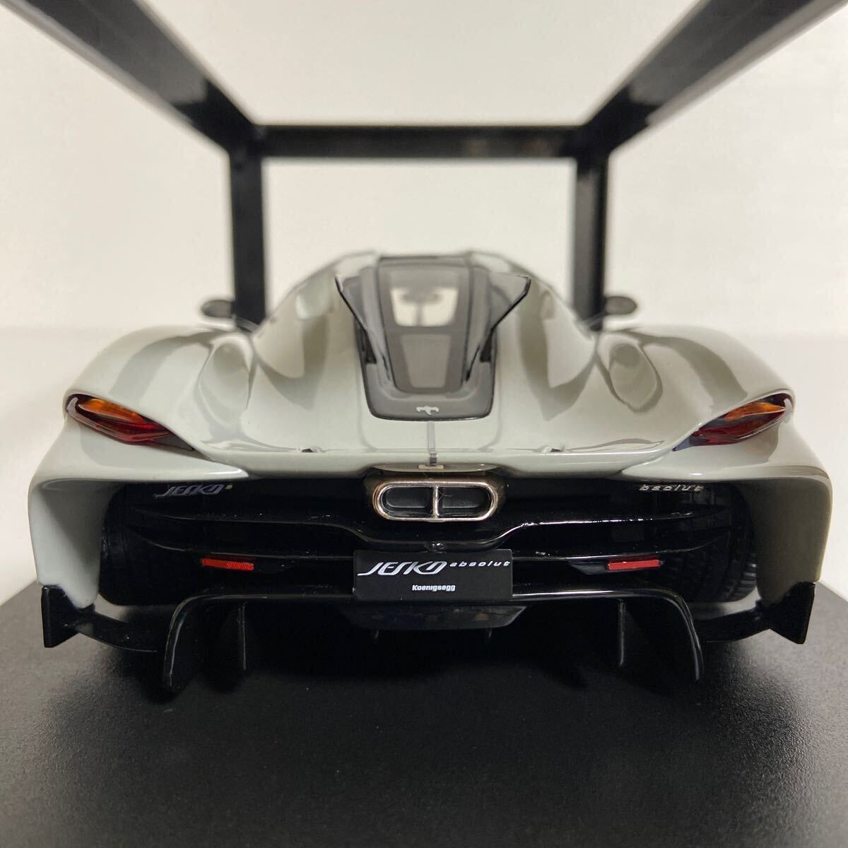 ★GTスピリット／GT Spirit：1/18 ★ケーニグセグ ジェスコ アブソリュート／KOENIGSEGG JESKO ABSOLUT 2022 (Grey) ★未展示モデル♪_画像8