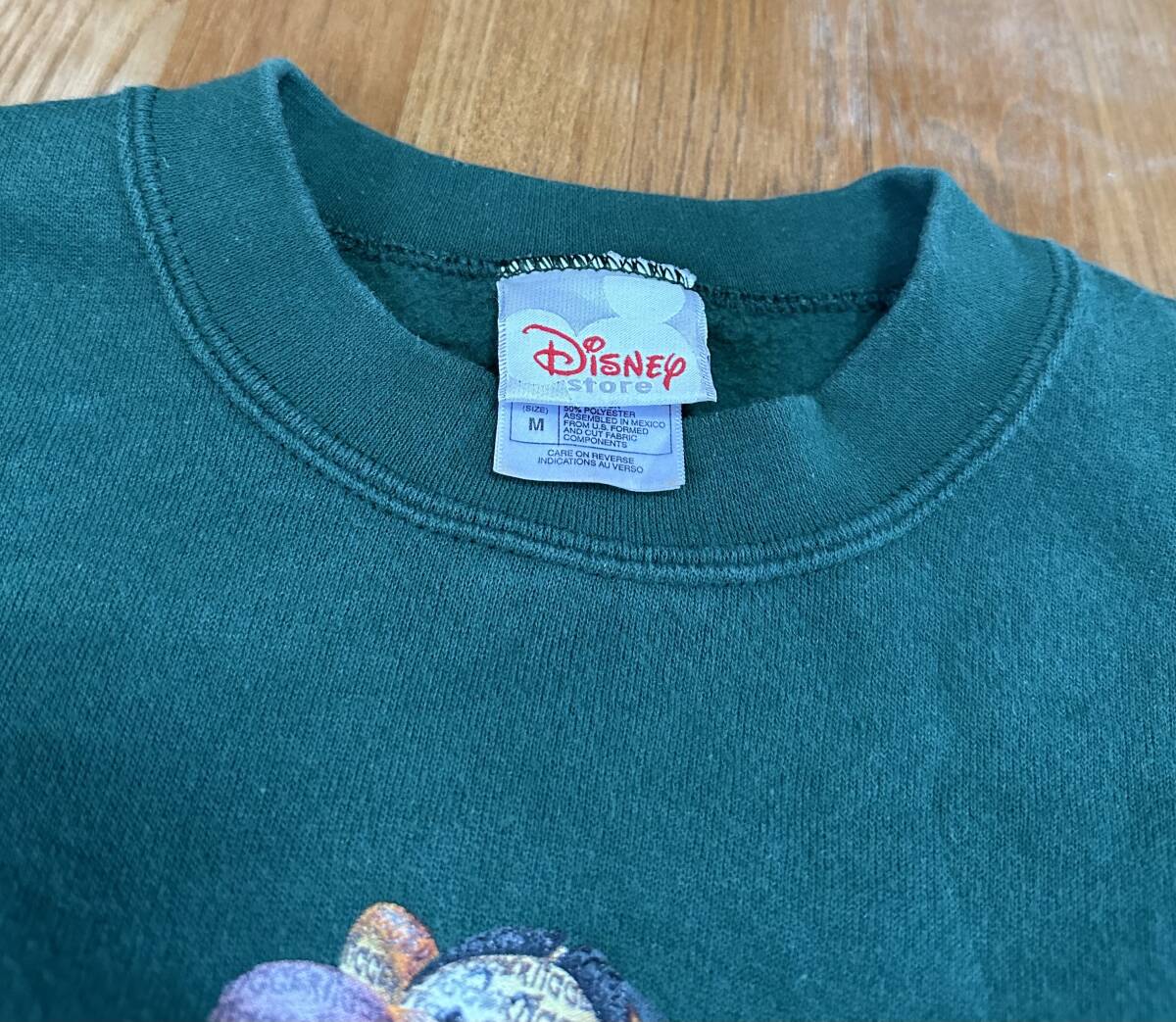 90s USA古着 vintage Disney スウェット トレーナー ティガー プリント メンズ M_画像3