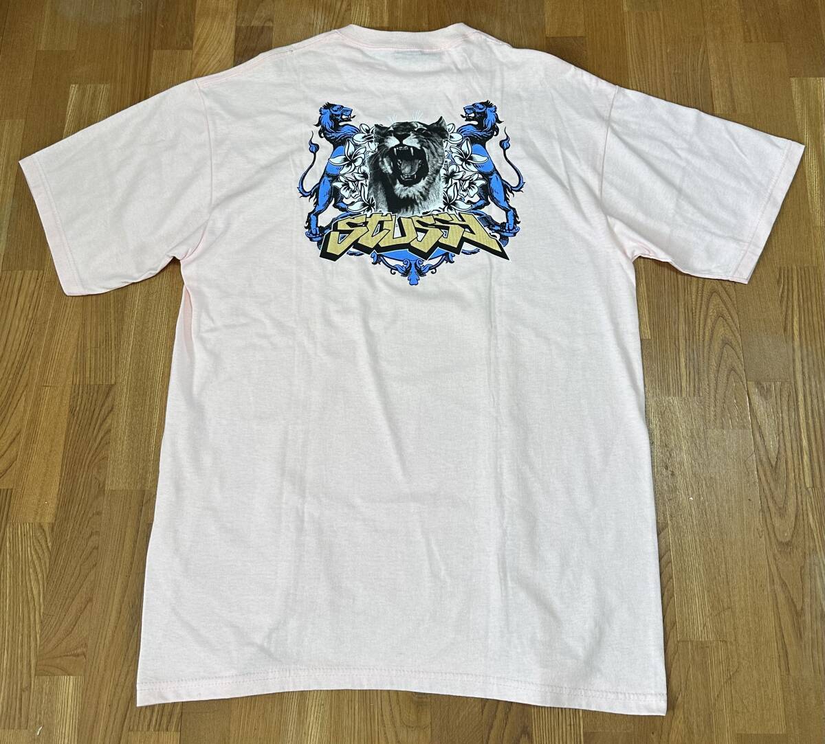 deadstock！タグ付！ 90s 00s old stussy LionフォトTシャツ L 新品_画像2