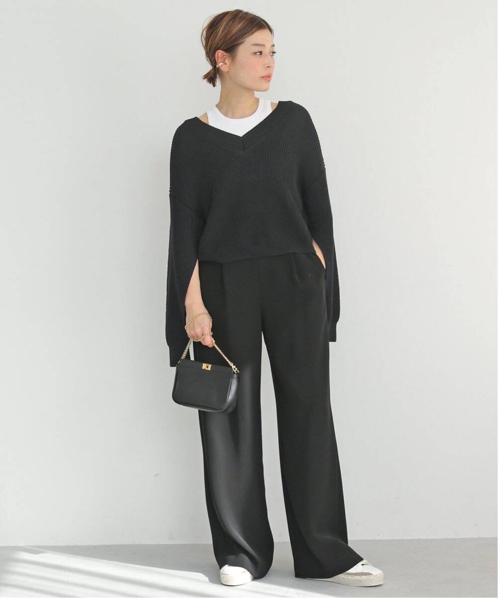 試着のみ！【定価3.4万】Deuxieme Classe ドゥーズィエムクラス Design Sleeve Cropped プルオーバー 23SS 送料無料の画像1