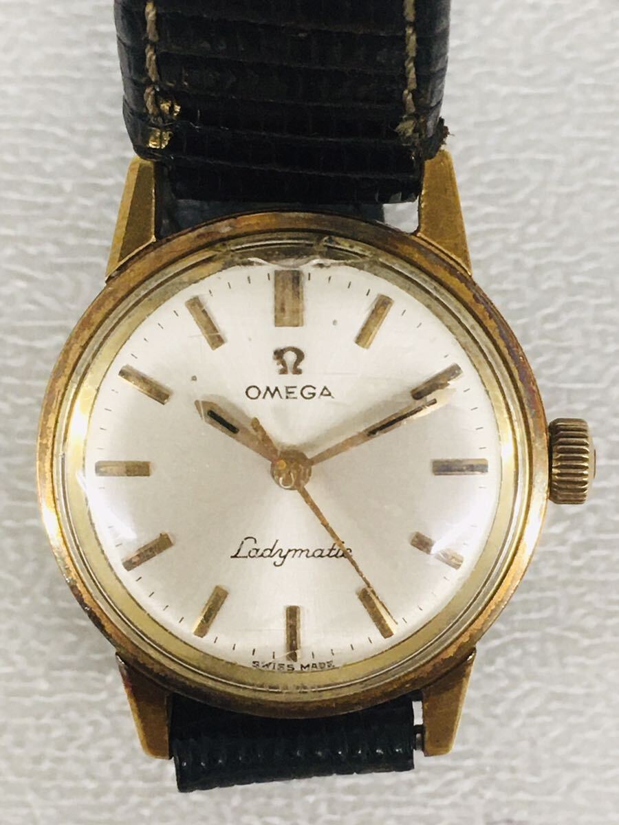 OMEGA Ω オメガ LADY MATIC 腕時計 現状品 アンティーク ヴィンテージ 希少 ジャンクの画像1