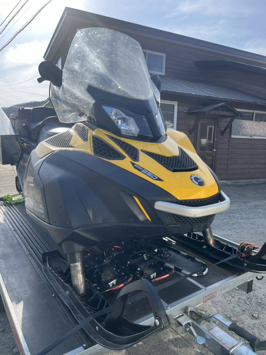 skidoo スキャンディック550 スノーモービル の画像4