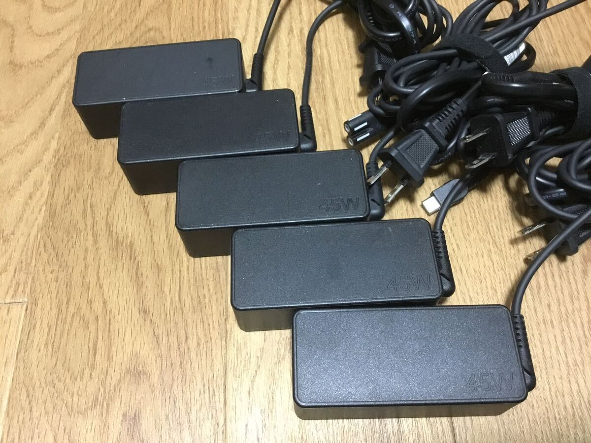 Lenovo ThinkPad USB type-C AC adaptor (5 piece set )0430②