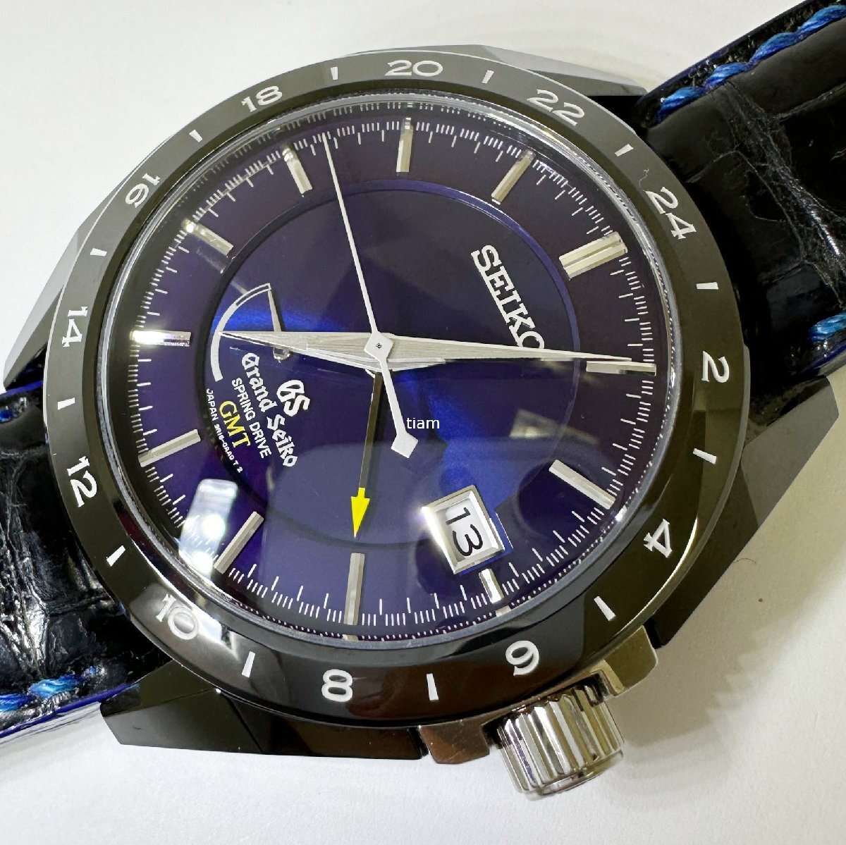 GRAND SEIKO グランドセイコー SBGE039 SPRING DRIVE Black Ceramics Limited Collection_画像9