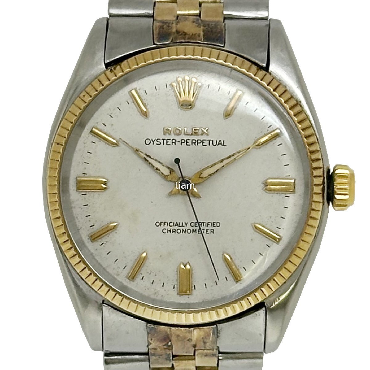 ROLEX Rolex 6567/3 Oyster Perpetual oyster Perpetual white self-winding watch J59683