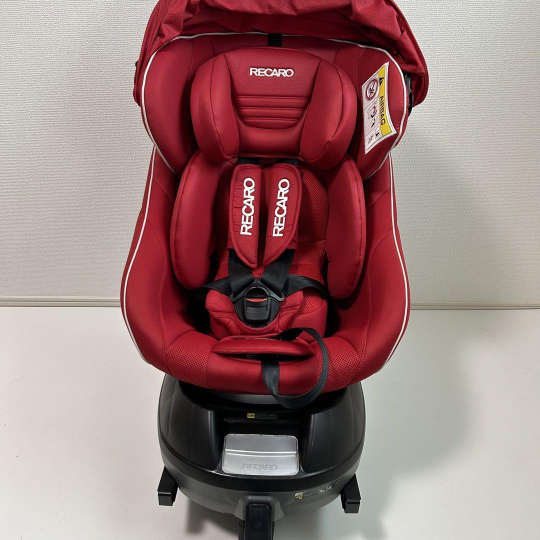 チャイルドシート isofix RECARO Start X ISOFIX 良好 スタートイクス レカロ レッド 赤の画像3