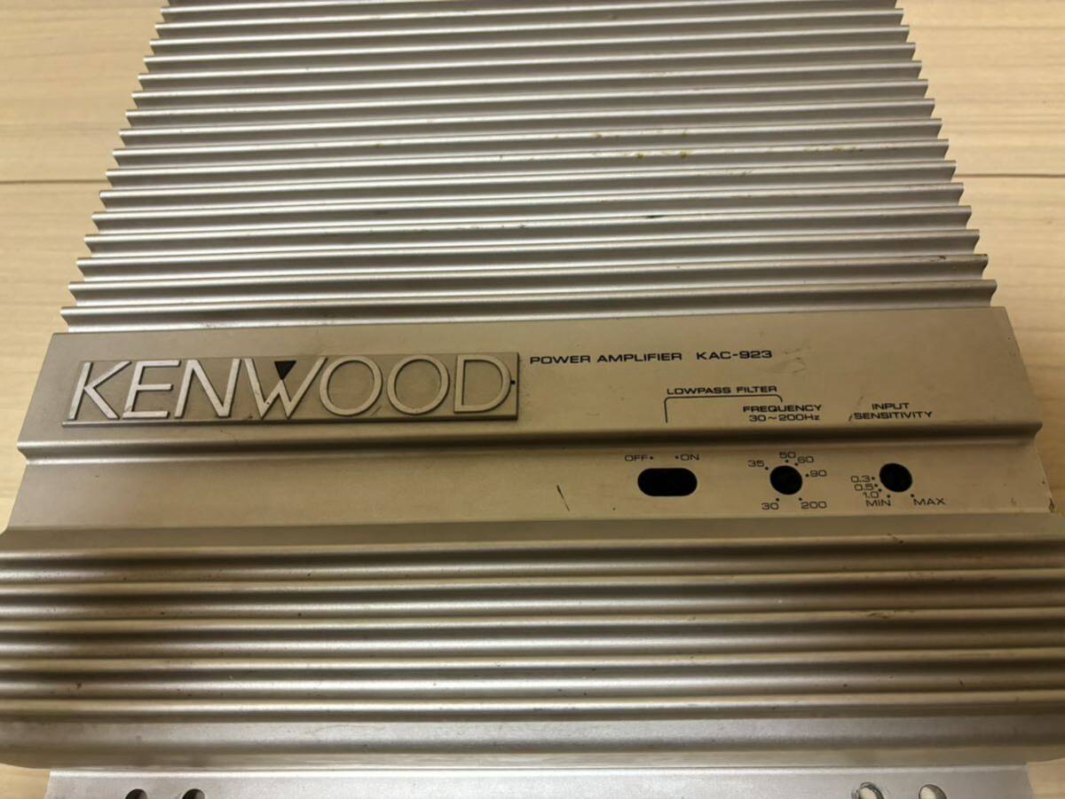 KENWOOD KAC-923 ステレオ パワーアンプ の画像2