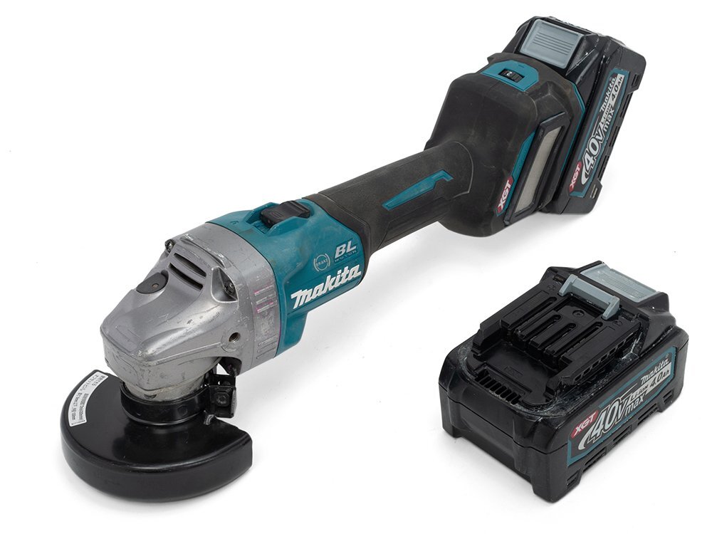 【Used】makita マキタ 40Vmax 4.0Ah 100mm 充電式ディスクグラインダ GA017GRMX【及川質店】_画像2