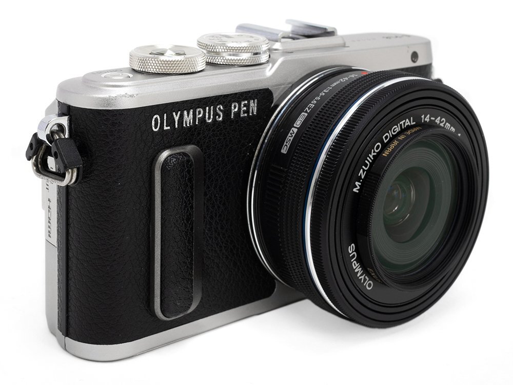 【Used】OLYMPUS PEN E-PL8 14-42mm EZ レンズキット ブラック ミラーレス一眼レフ オリンパス【及川質店】_画像2