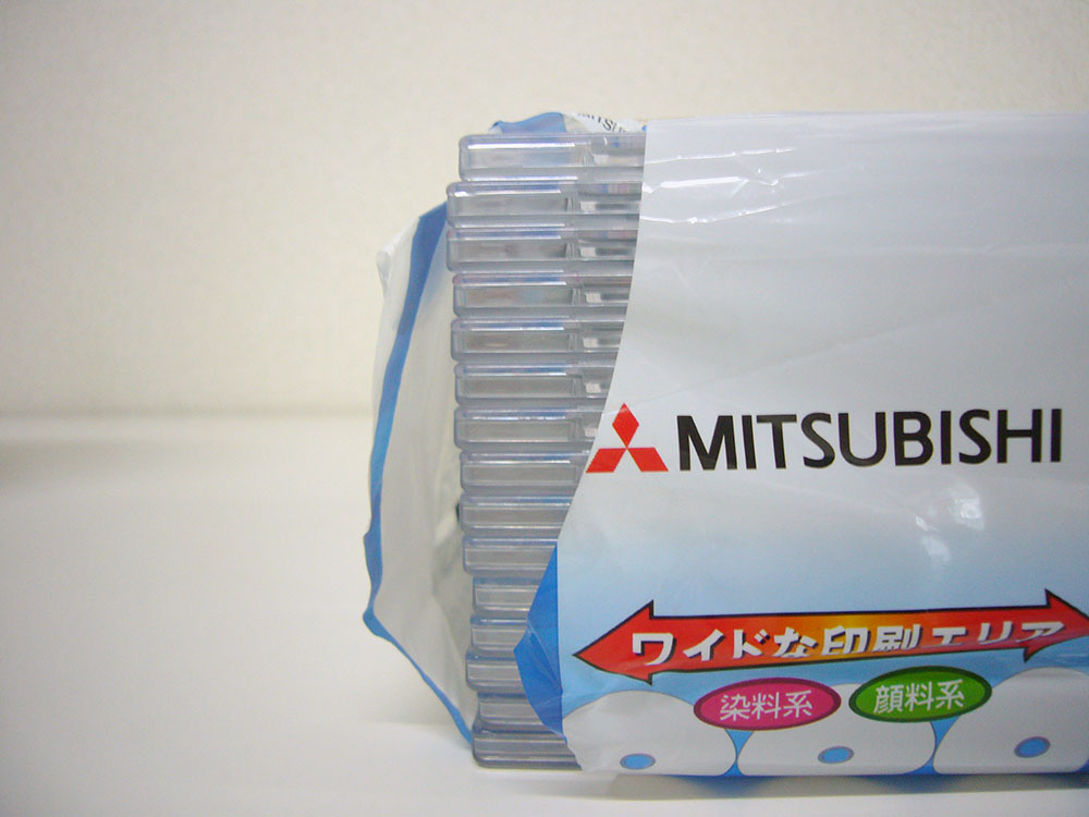 MITSUBISHI 三菱 CD-R 700MB 48倍速対応 SONIC-AZO インクジェットプリンタ対応　超薄型5㎜ケース入り　15枚_画像4