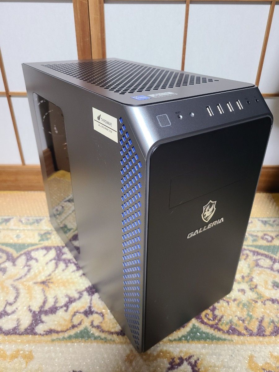 ゲーミングPC ガレリア GALLERIA RTX3060 12GB/i5 12400/16GB/NVMe 1TB