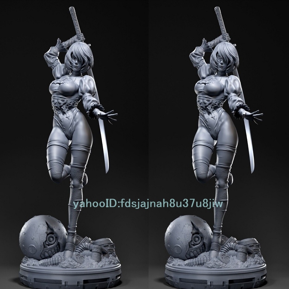 スーパーセール 半額 戦闘ver お得セット 2B ガレージキット 【フェイス2種】 29cm その他