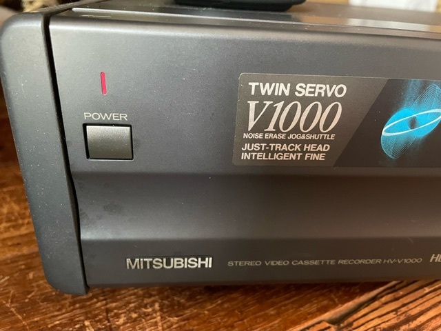 MITSUBISHI HV-V1000 三菱ビデオの画像2