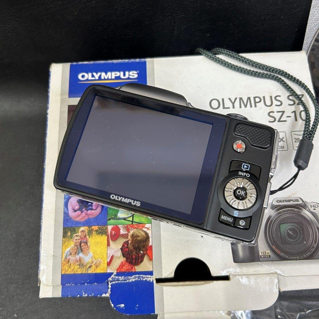 1 jpy operation not yet verification * present condition goods digital camera OLYMPUS SZ-10 exterior beautiful 