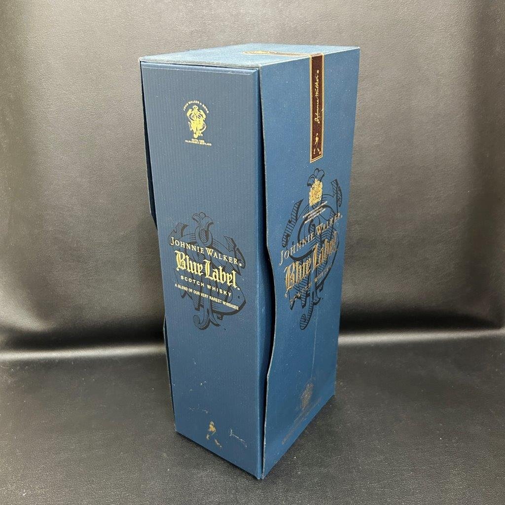 1円 お酒 未開栓 スコッチ ウィスキー ジョニーウォーカー ブルーラベル JOHNNIE WALKER 43％ 750ml 箱付きの画像8