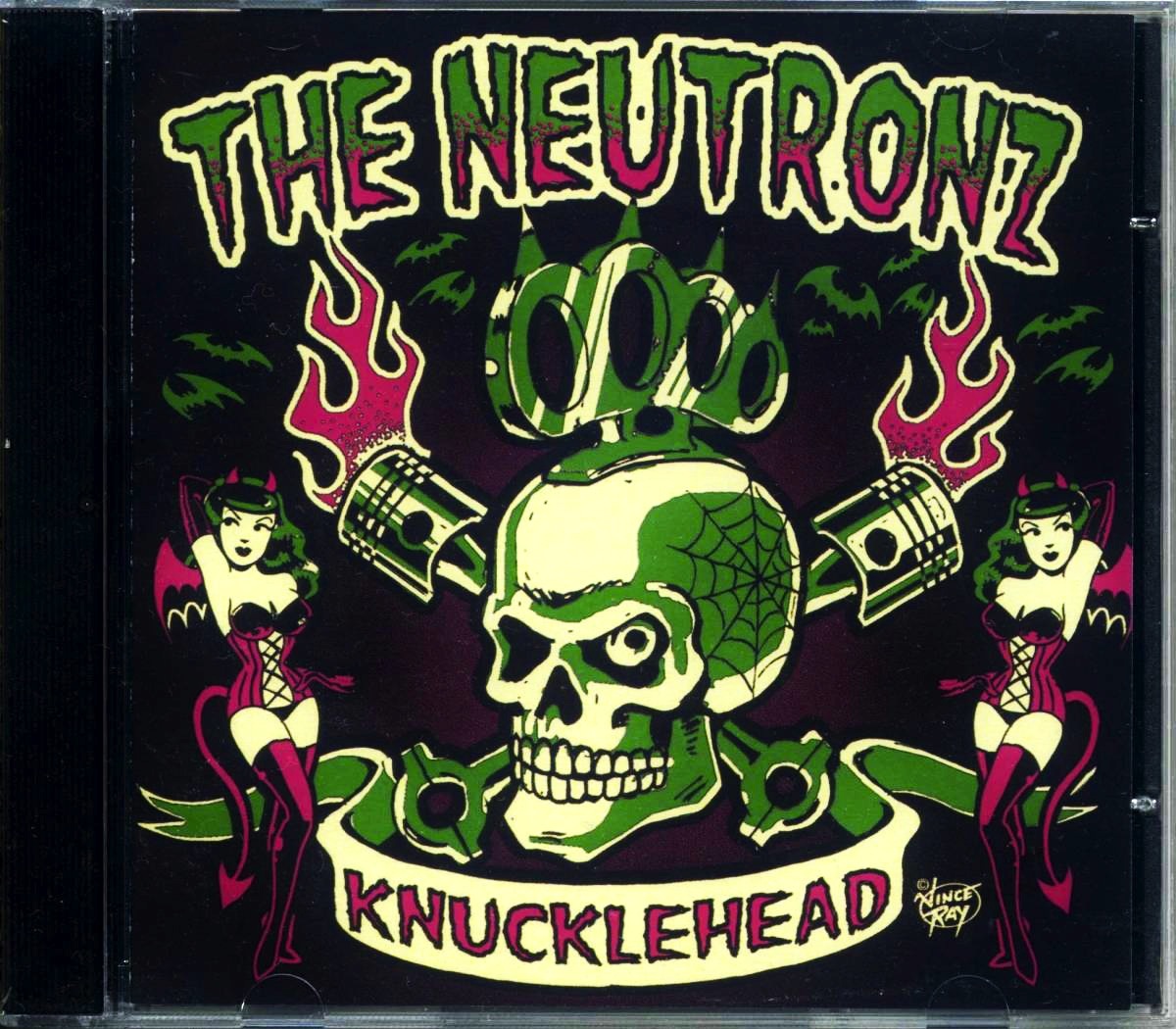 新品 CD ★ 2nd アルバム ★ The Neutronz / Knucklehead ★ 正統派 ネオロカ Slap Bass !!! Neo Rockabilly ネオロカビリー サイコビリー_画像1