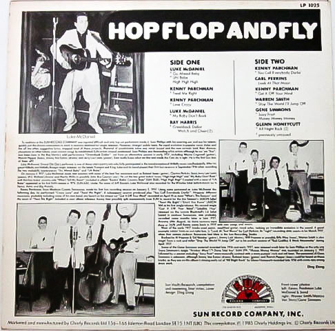 美盤 良好!!! ★ 廃盤 LP レコード ★ 1985年 UK盤 ★ HOP FLOP AND FLY ★ Sun Record Company サンレコード ロカビリー Rockabilly 50's_画像5