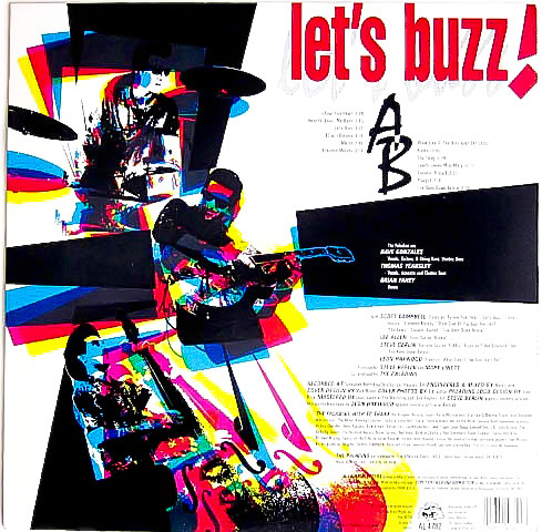 美盤 良好 ★ 廃盤 LP レコード ★ 80's ネオロカビリー 1990年 オリジナル盤 THE PALADINS / LET'S BUZZ! ★ ネオロカ ロッキン ブルース_画像2