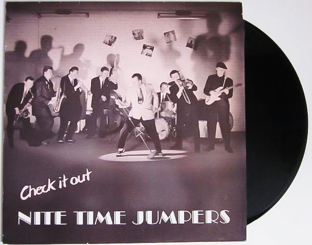  beautiful excellent * records out of production LP record * 1st album!! 1990 year original record Finland Neo roka jive NITE TIME JUMPERS Neo rockabilly 