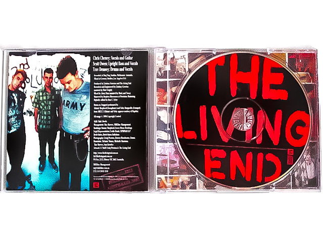 廃盤 CD ★ US盤 1st アルバム ★超人気!!! 超内容最高 パワーパンカビリー ★ Living End リヴィング エンド ネオロカビリー サイコビリー_画像3