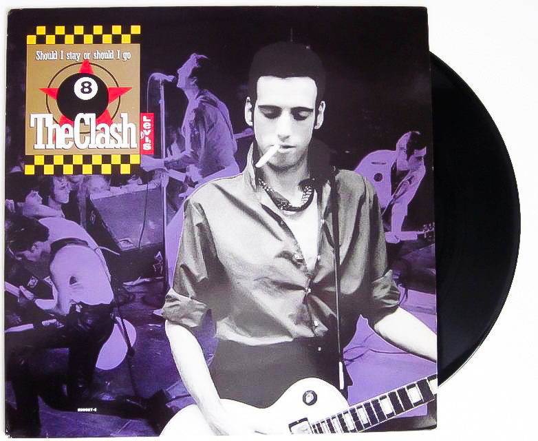 廃盤 12 レコード ★1991年 Europe盤 クラブヒット名曲 THE CLASH ザ クラッシュ Should I Stay Or Should I Go ロンドンナイト パンク天国_画像1