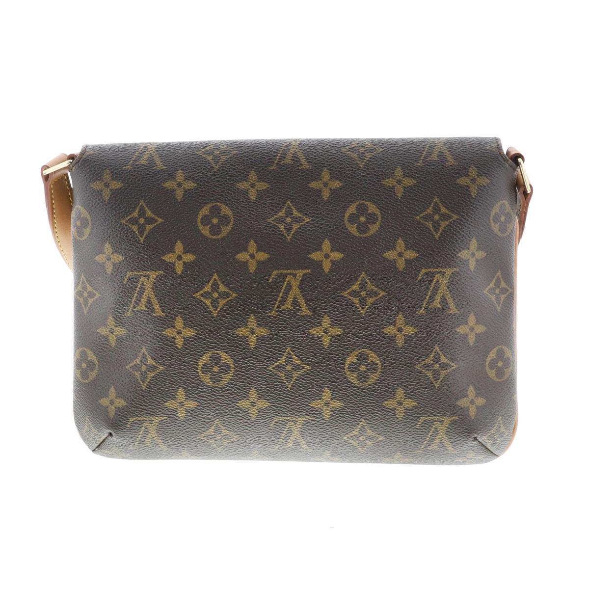 LOUIS VUITTON ルイヴィトン バッグ ショルダー/メッセンジャーバッグ M51257 Brown Monogram Canvas ミュゼット・タンゴ_画像3