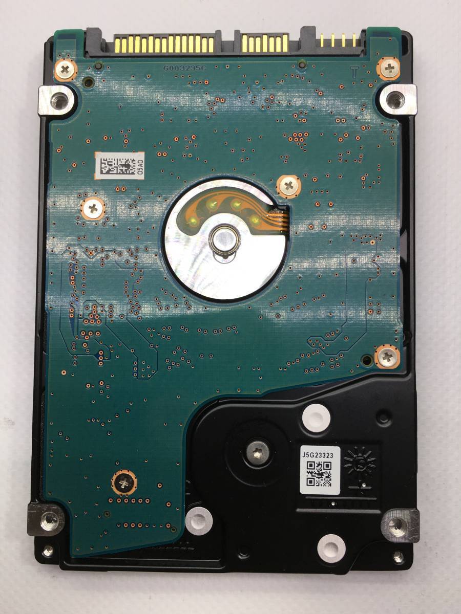 ★7mm★　東芝 2.5インチSATA 500 GB 5400 RPM ハードディスク・正常品 ....._画像2