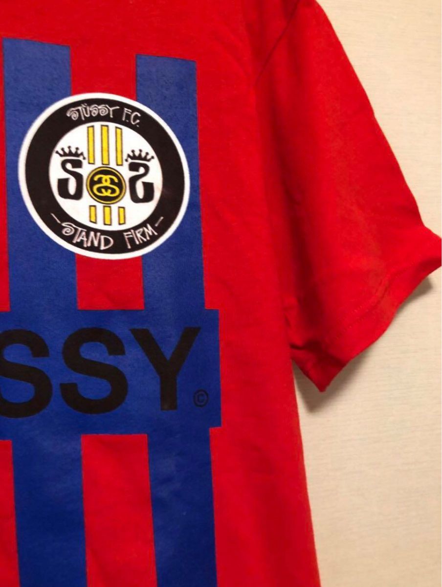 stussy stand firm Tシャツ ステューシー ユニフォーム 赤 stussy stand firm Tシャツ ステューシー ユニフォーム 赤