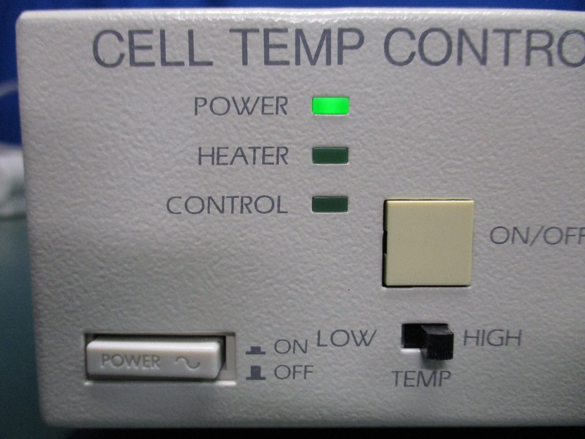 804【SHIMADZU】 高速液体クロマトグラフ 型番：CELL TEMP CONTROLLER_画像2