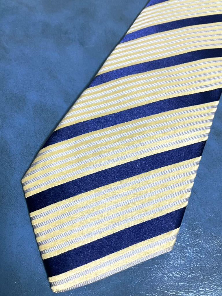  Paul Smith Paul Smith necktie blue group stripe pattern postage 185 jpy ( pursuit attaching ) brand necktie 