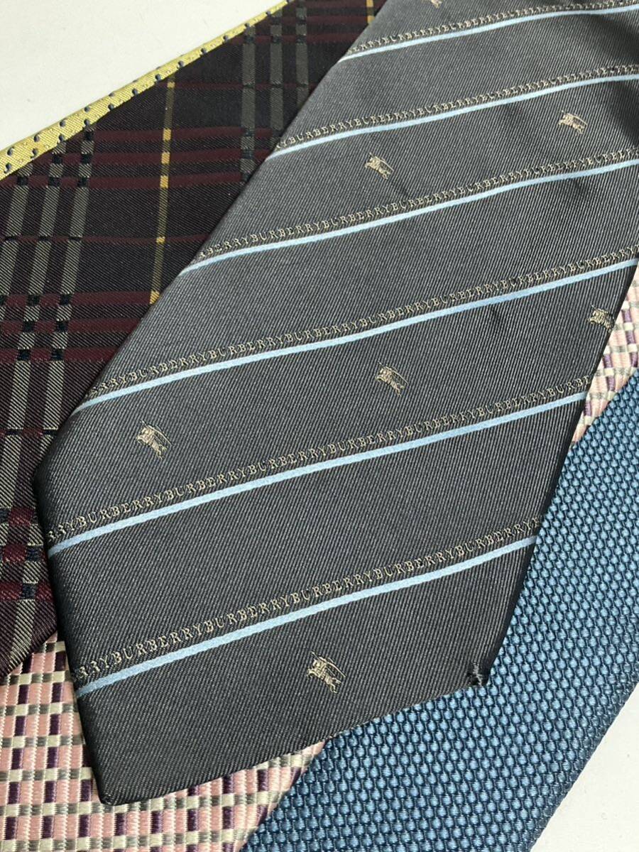 0 Burberry Burberry necktie 6 pcs set postage 185 jpy brand necktie summarize 