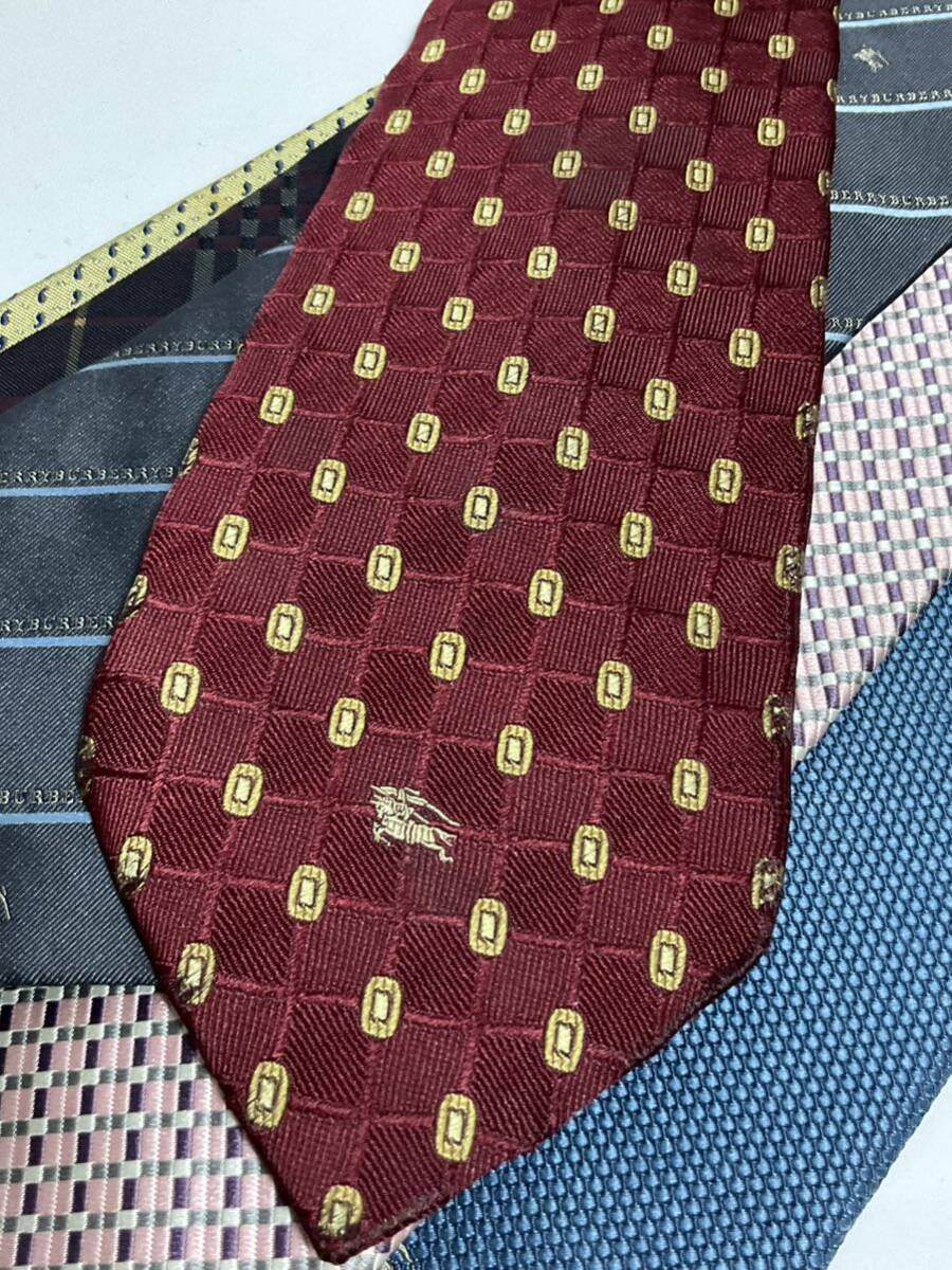 0 Burberry Burberry necktie 6 pcs set postage 185 jpy brand necktie summarize 