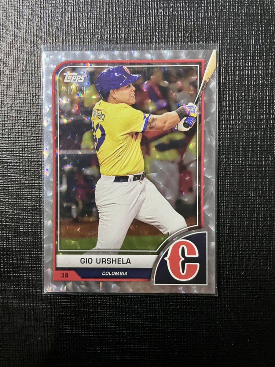 99枚限定 Gio Urshela 2023 Topps world baseball classic wbc ジオ・ウルシェラ エンゼルス タイガース 元大谷翔平同僚_画像1