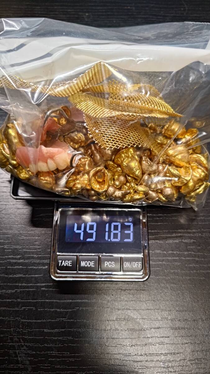 歯科技工？ 歯科用金属？ 491.8g 金製？ 金パラ？ 銀製？ 素材不明です。の画像6