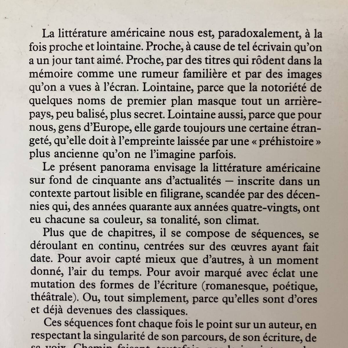 【仏語洋書】Histoire de la litterature americaine: Notre demi-siecle 1939-1989 / Pierre-Yves Petillon（著）【アメリカ文学史】_画像2