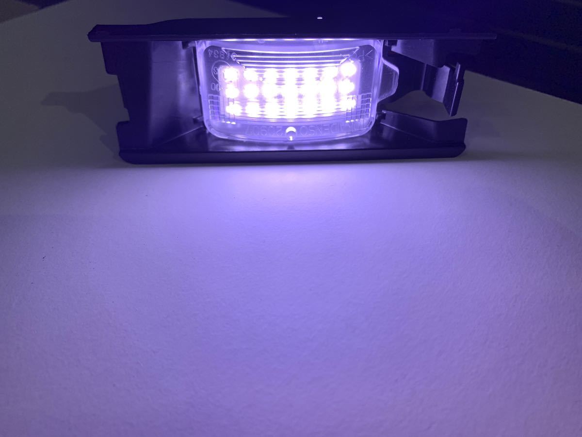 1年保証！日亜 LED ダイハツ コペン LA400K ナンバー灯 ライセンスランプ T10 ソケット カプラー バルブ 16/20 テールランプ　バックランプ_画像3