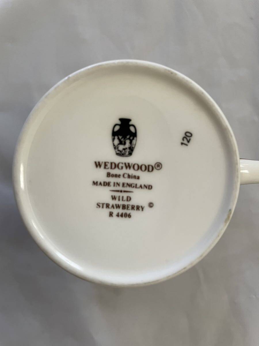 WEDGWOOD カップ ソーサー ワイルドストロベリー ウェッジウッド _画像5