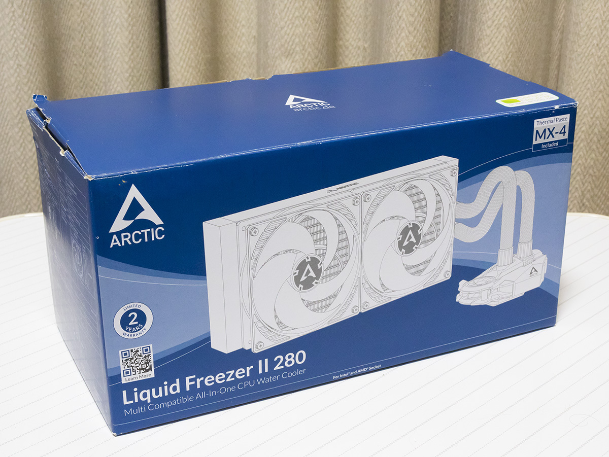 【中古品】ARCTIC Liquid Freezer II 280 Rev.4 280mm 簡易水冷の画像7