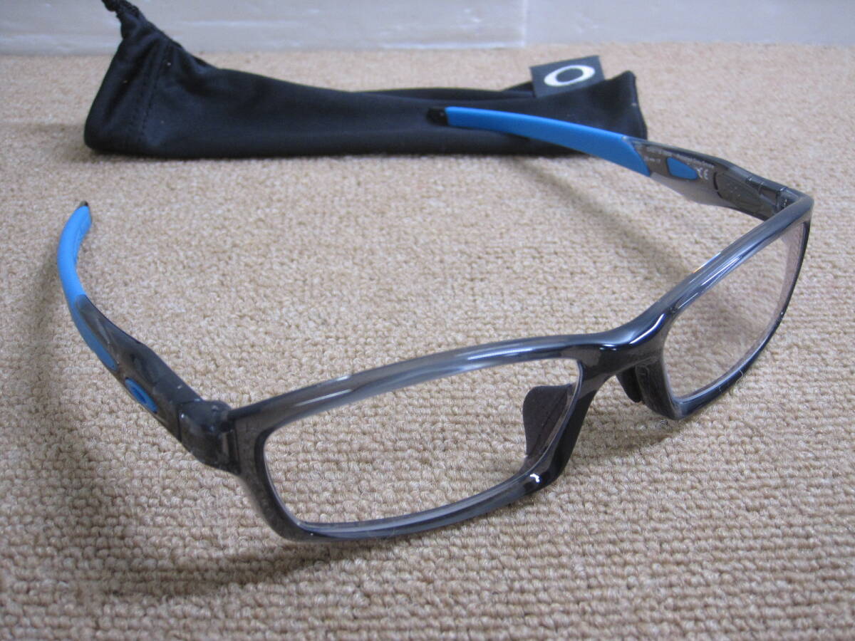 ★OAKLEY オークリー OX8118-0656 5617 137 GREY SMOKE スモークグレイ CROSS LINK★USEDの画像1