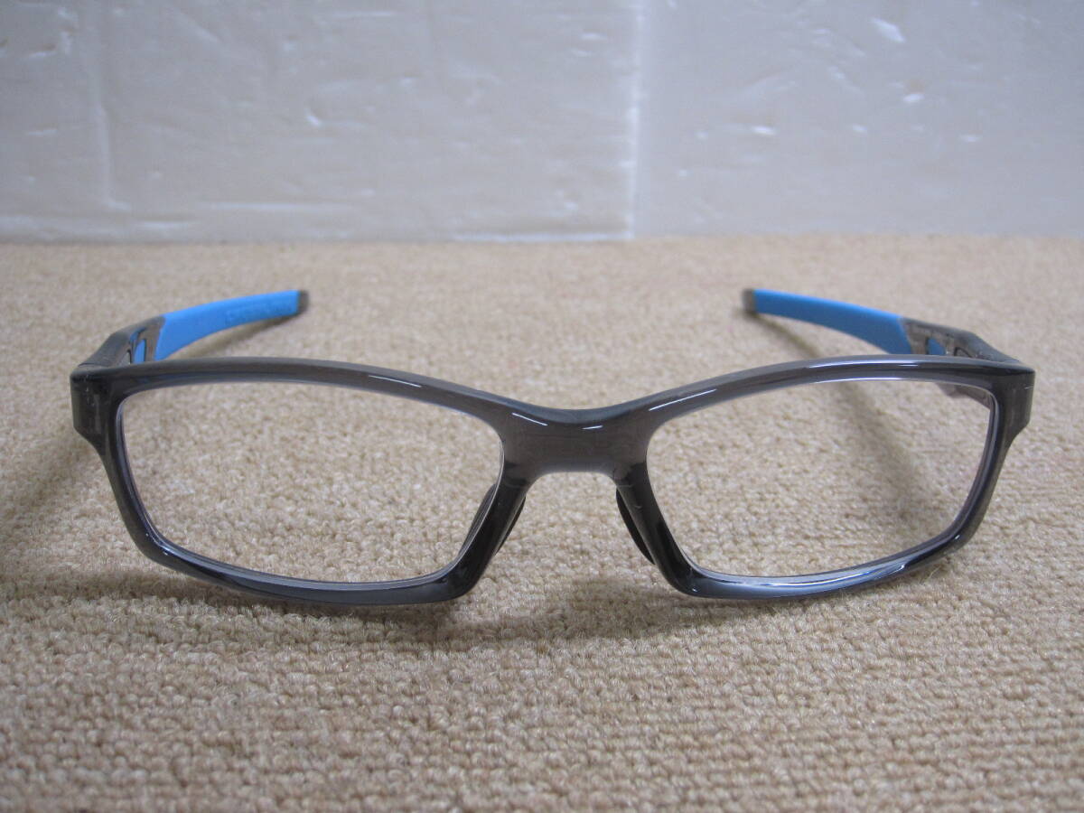 ★OAKLEY オークリー OX8118-0656 5617 137 GREY SMOKE スモークグレイ CROSS LINK★USEDの画像3