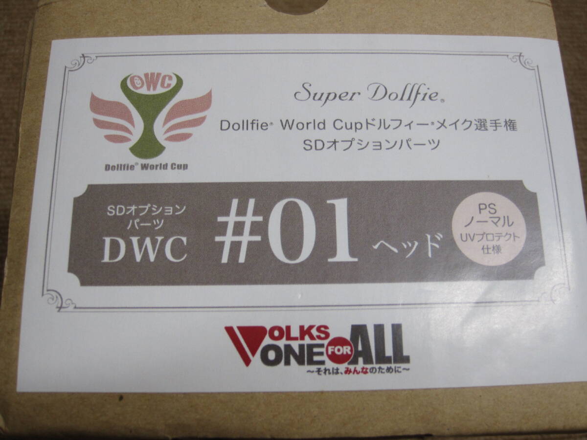 ★SDオプションパーツ #01 ヘッド ★ノーマル DWC SUPER DOLLFIE メイク選手権 人形の頭 部品 ドールの頭★の画像8
