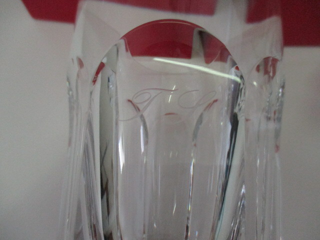 Baccarat バカラ グラス2点おまとめ イニシャル入り アルクール ロックグラス タリランド ショットグラスの画像4