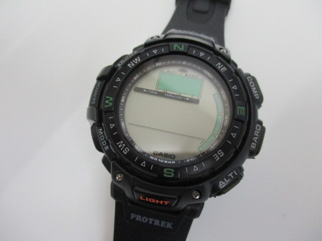 CASIO カシオ PROTREK プロトレック PRG-40SJ デジタル メンズ 腕時計 ジャンクの画像1