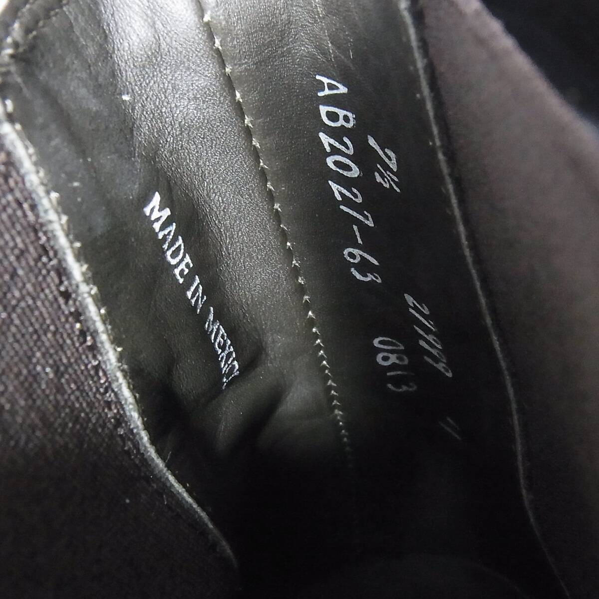 美品 マドラス ABBEY ROAD サイドゴア 本革ブーツ US7.5/25.5cm◎カントリーシューズ◎ウイングチップ◎メキシコ製◎ほぼ未使用の画像7