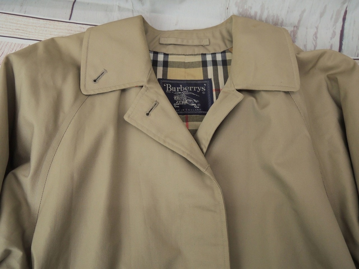 Burberry\'s Burberry z тренчкот за границей товар Cotton51% Polyester49% Made in England