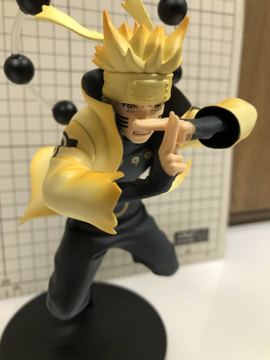 NARUTO-ナルト- 疾風伝 VIBRATION STARS -UZUMAKI NARUTO-V うずまきナルト フィギュア　九喇嘛　九尾モード　 六道仙人モード　なると_画像3